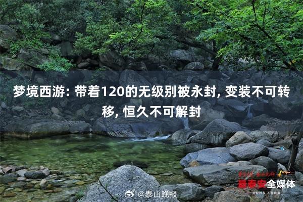 梦境西游: 带着120的无级别被永封, 变装不可转移, 恒久不可解封